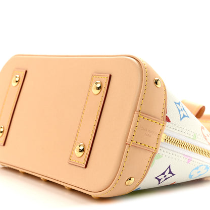 Louis Vuitton LV x TM Monogram Multicolor Alma BB White 9 of 10
