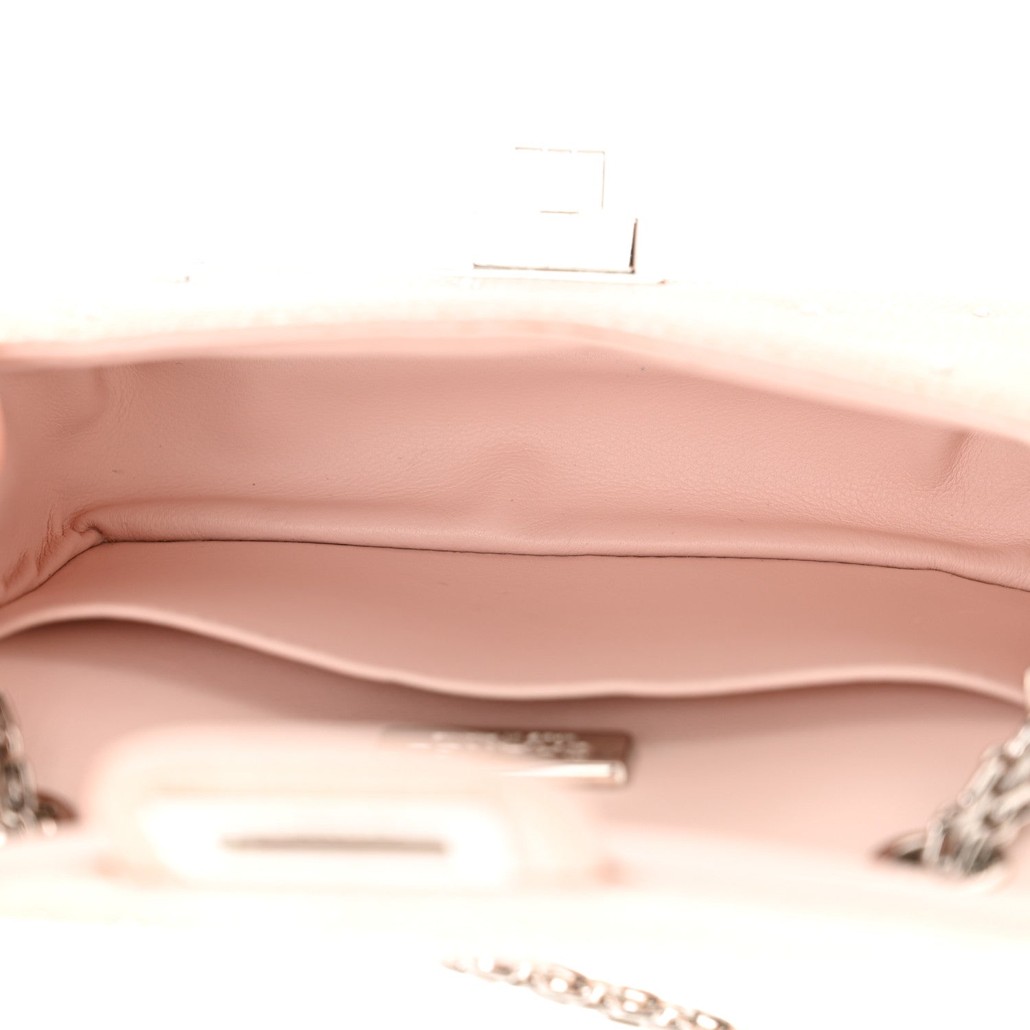 Chanel Galuchat Stingray Crystal Embellished 2.55 Reissue Mini Flap Light Pink 5 of 13