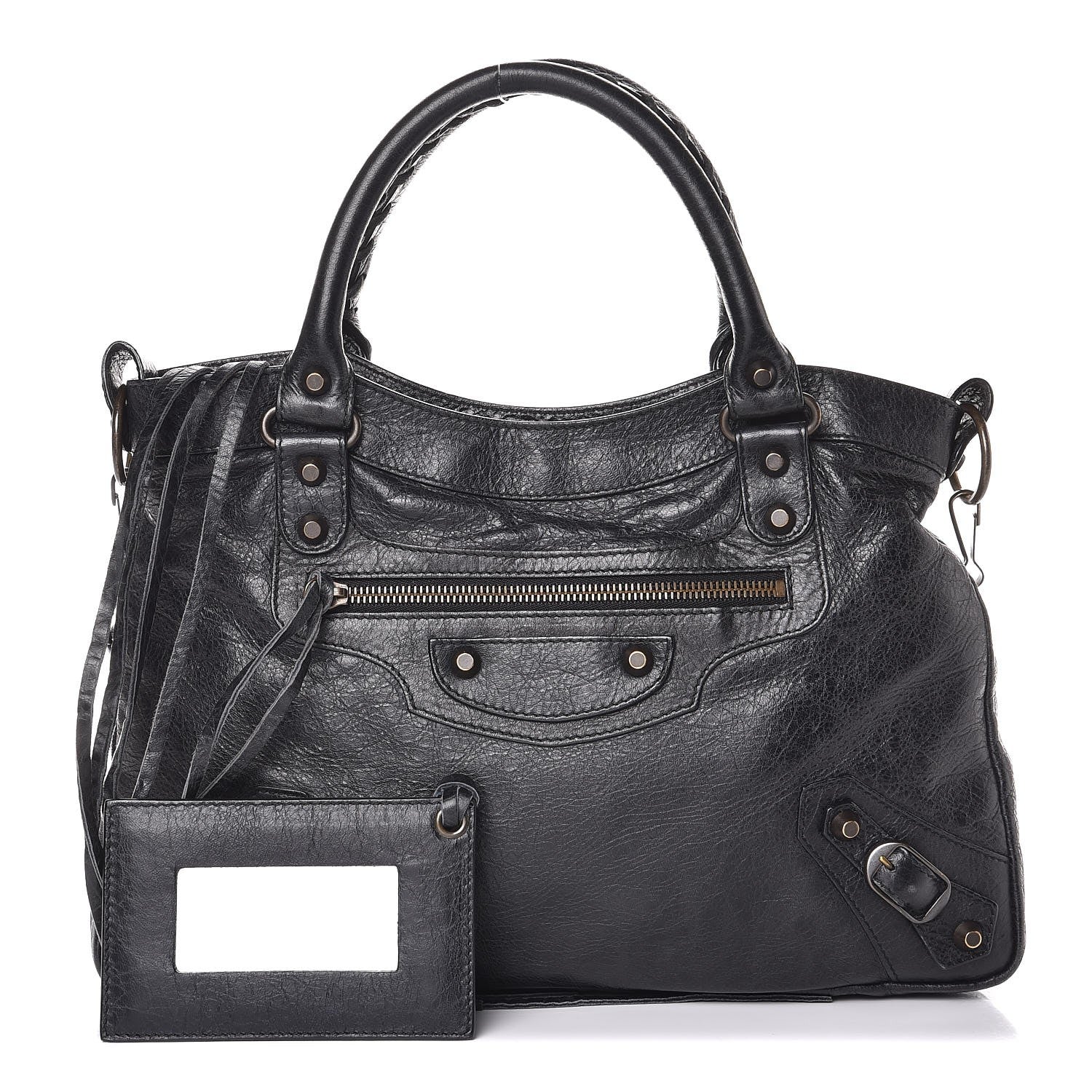 Balenciaga Agneau Classic Hardware Town Black 1 of 8