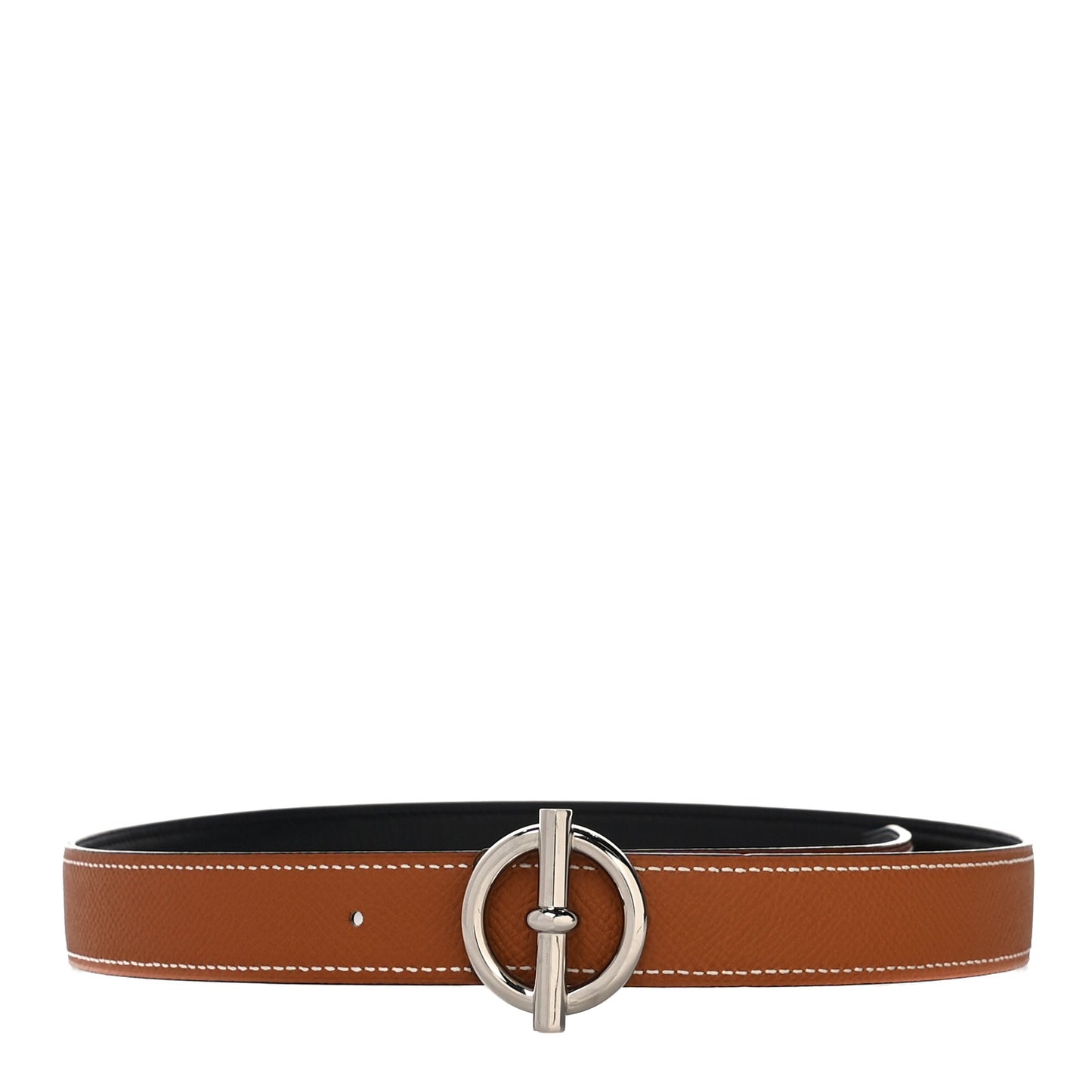 Chamonix Epsom Reversible Glenan 24mm Belt 70 Black Gold