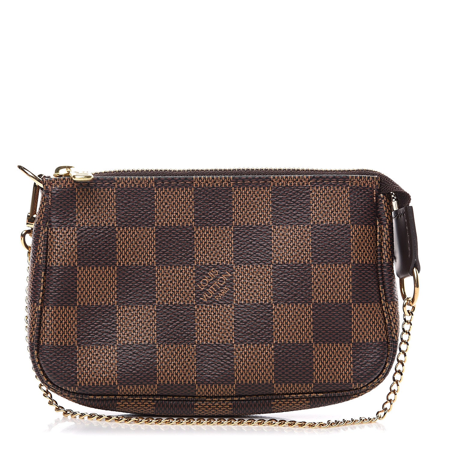 Louis Vuitton Damier Ebene Mini Pochette Accessories 1 of 7