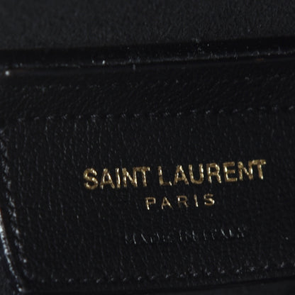 Saint Laurent Calfskin Large Shopping Tote Black 6 of 9