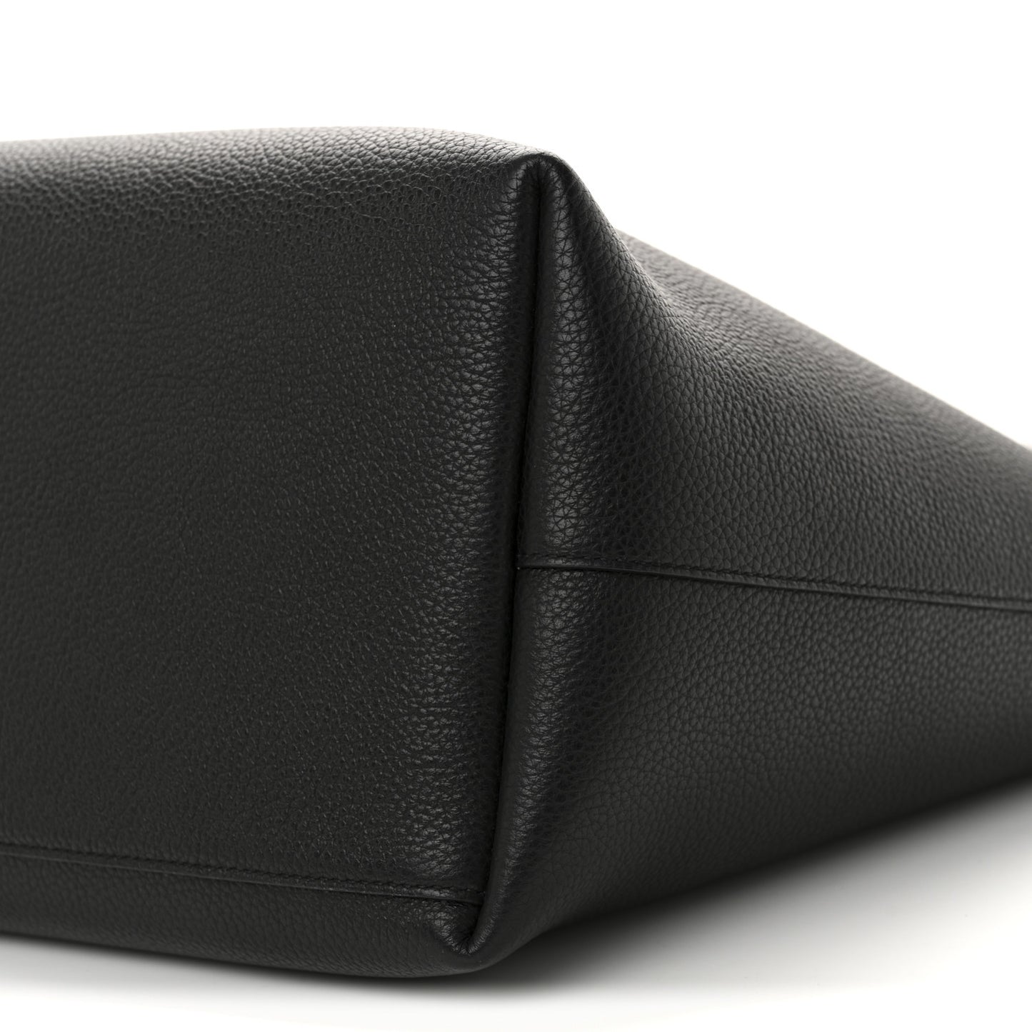 Calfskin Travel Tote Black