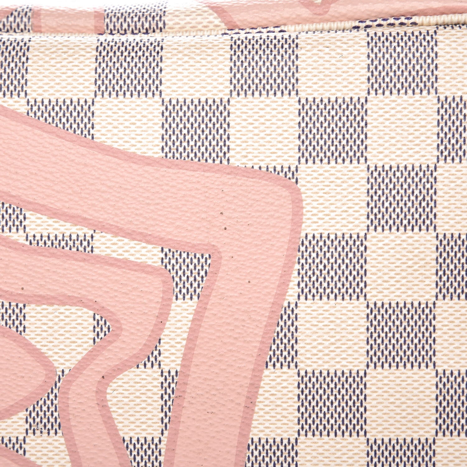 Louis Vuitton Damier Azur Tahitienne Neverfull MM 14 of 14