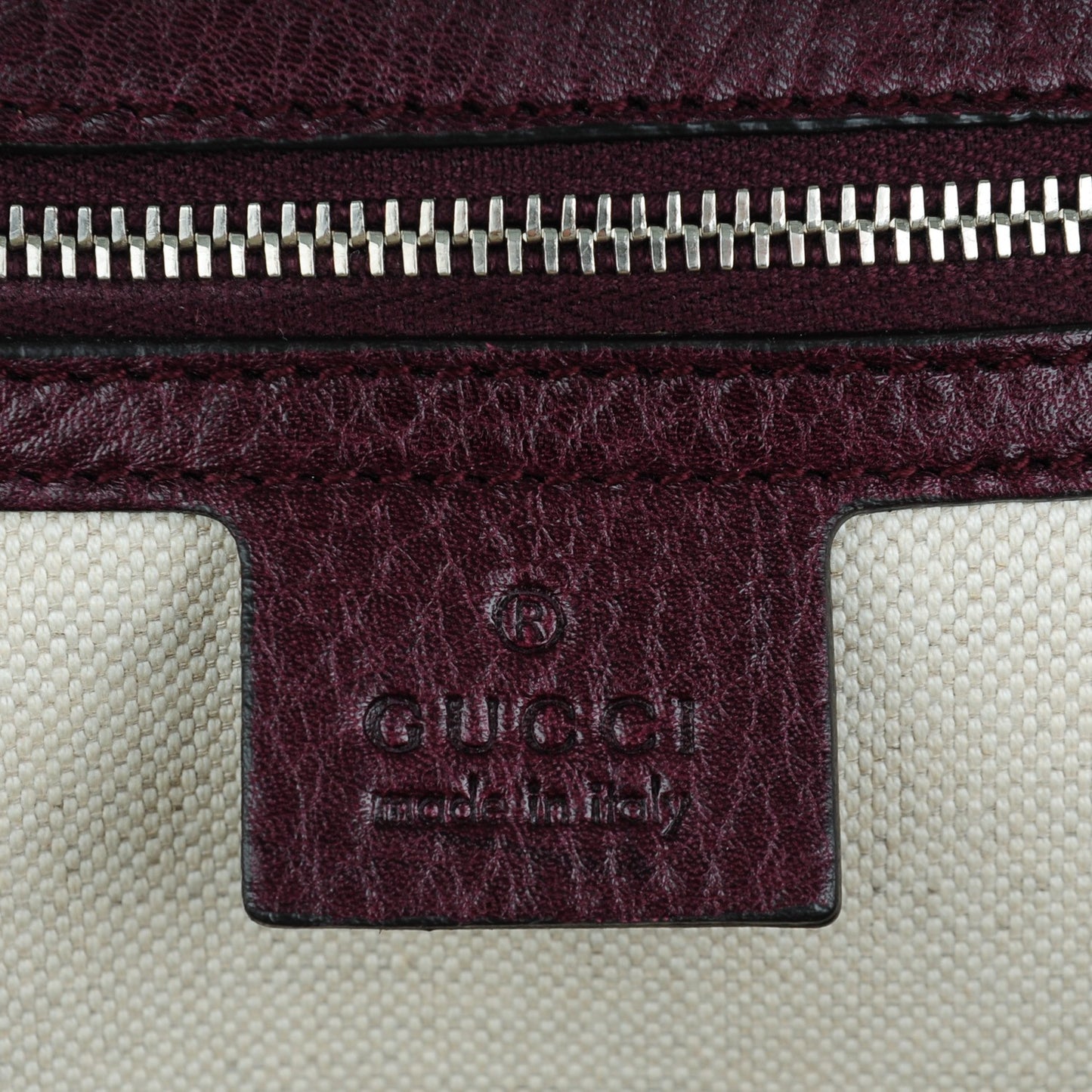 Python Large New Bamboo Top Handle Bag Bordeaux