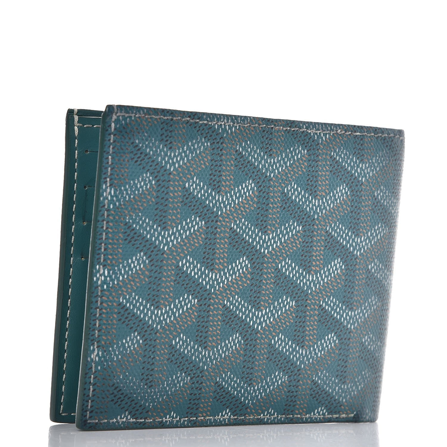 Goyard Goyardine Bifold Victoire PM Wallet Green 3 of 8