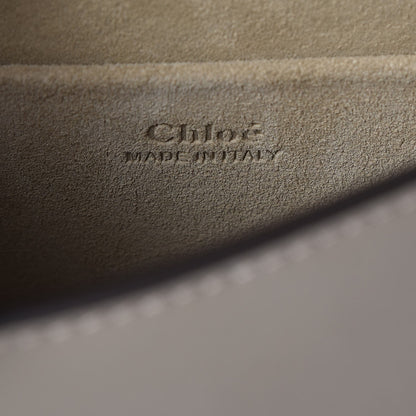 Chloe Calfskin Suede Small Nile Bracelet Bag Motty Grey 6 of 6