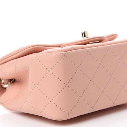 Chanel Lambskin Quilted Mini Square Flap 6 of 12