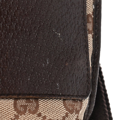 Gucci Monogram Messenger Crossbody Bag Dark Brown 6 of 6