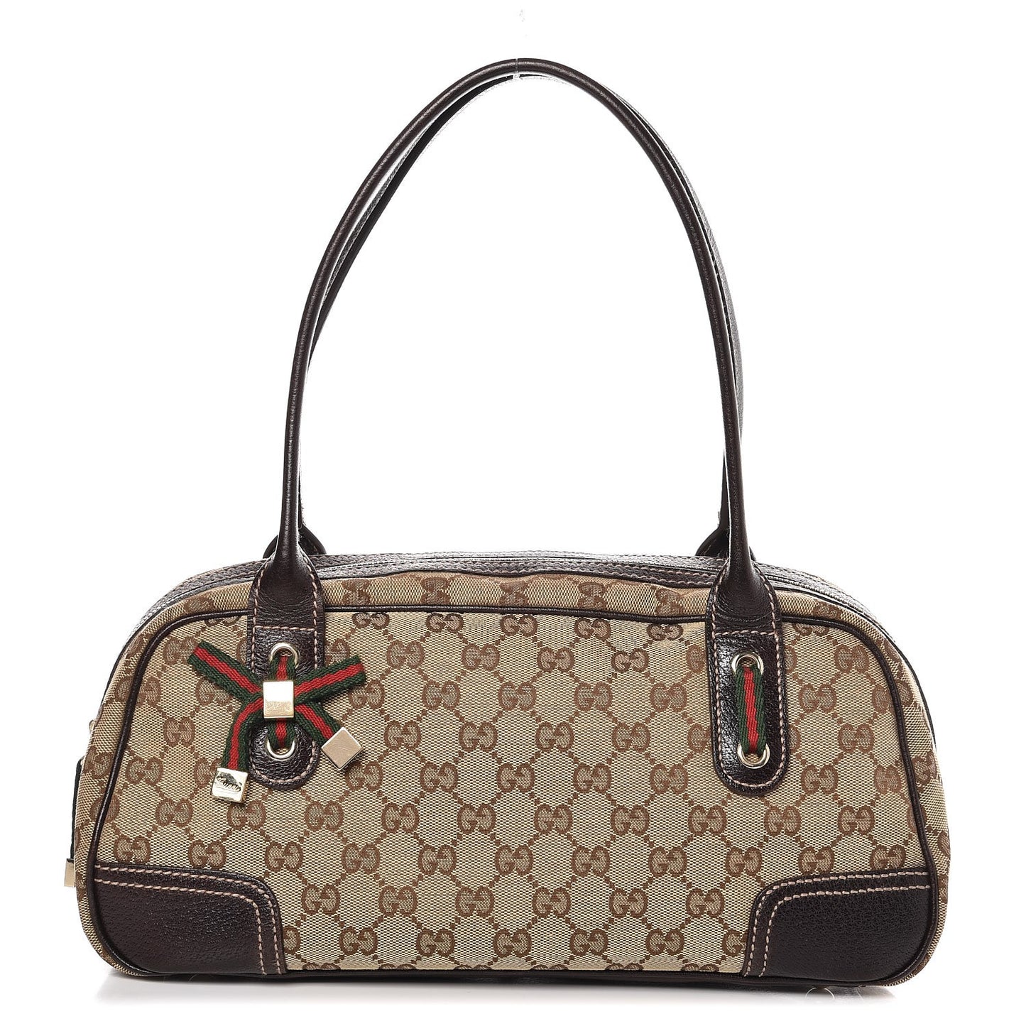 Monogram Small Princy Satchel Dark Brown