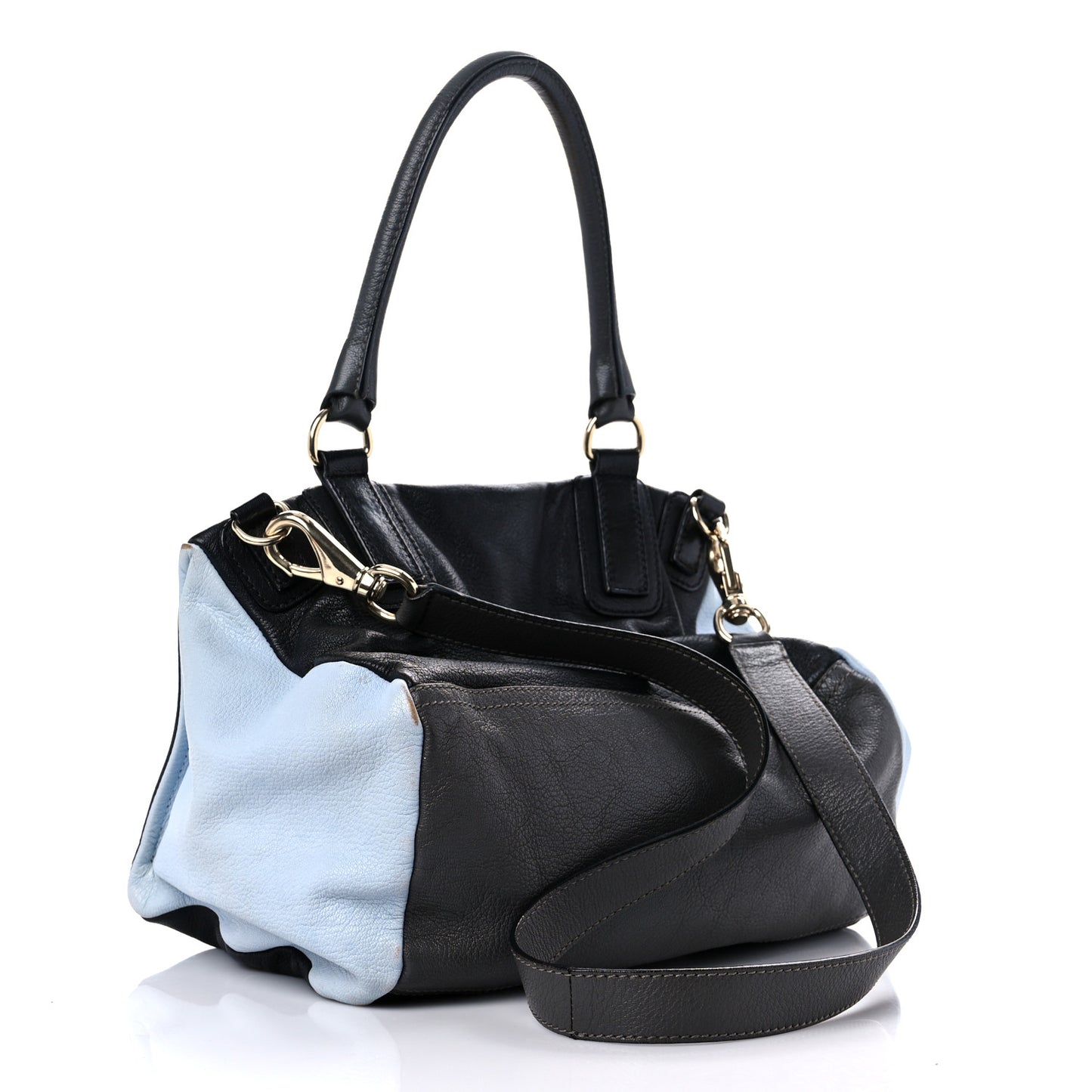 Sugar Goatskin Colorblock Medium Pandora Grey
