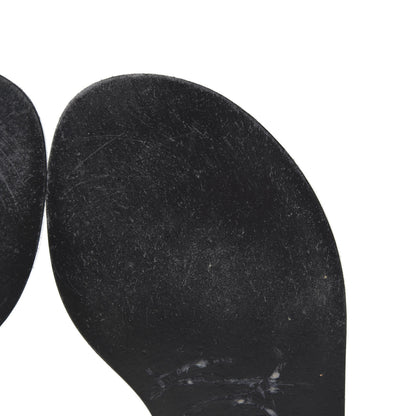 Louis Vuitton Calfskin Monogram Ocean Drive Flat Sandals 36 Black 13 of 13