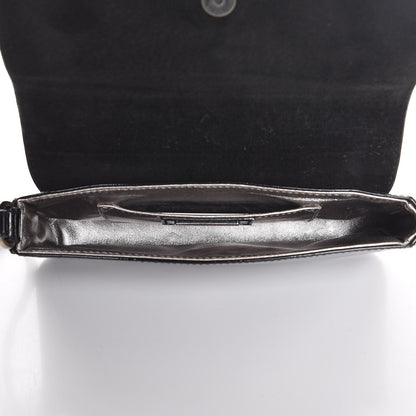 Dolce & Gabbana Patent Crystal Clutch Black 5 of 6
