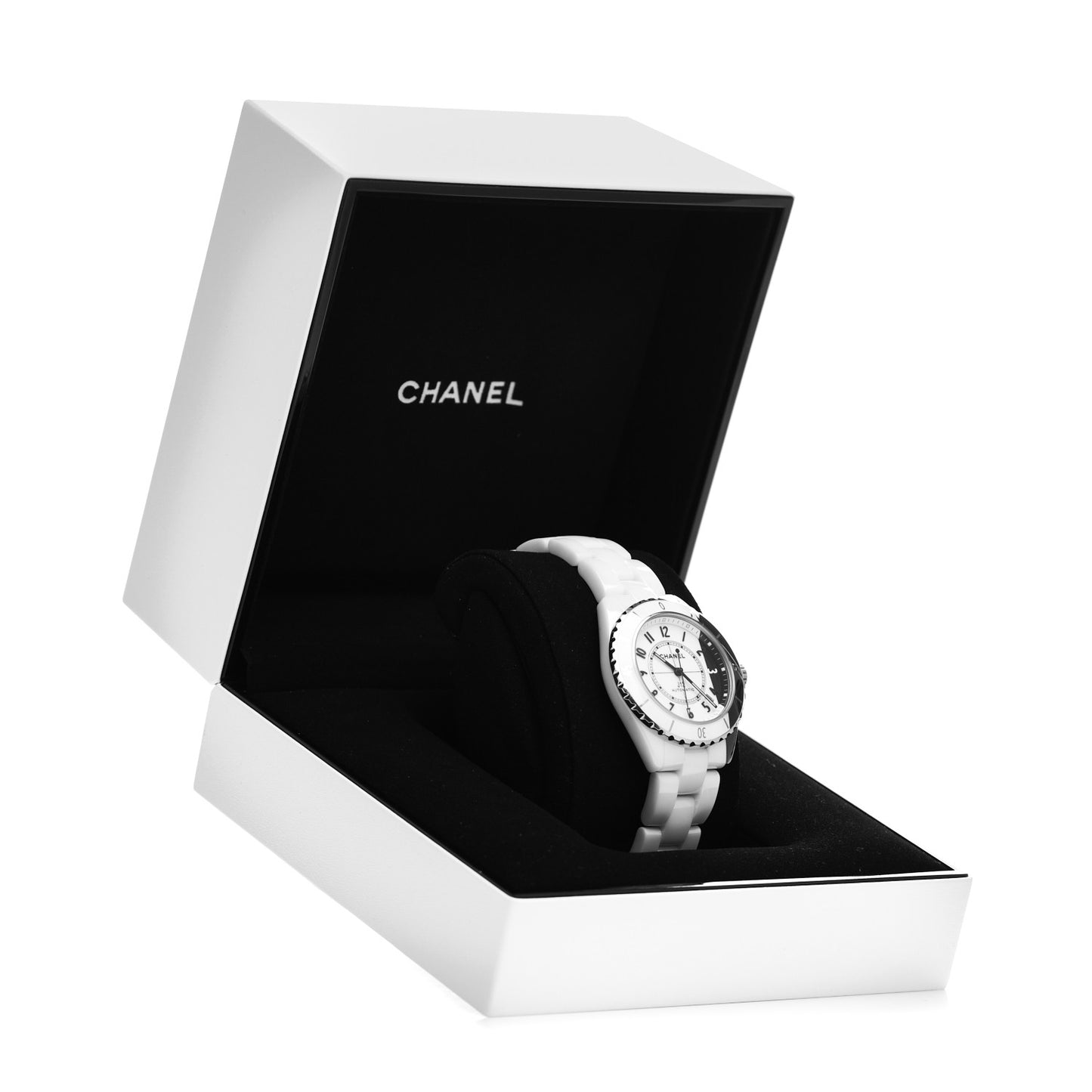 Stainless Steel Ceramic 38mm J12 Paradoxe Automatic Watch White