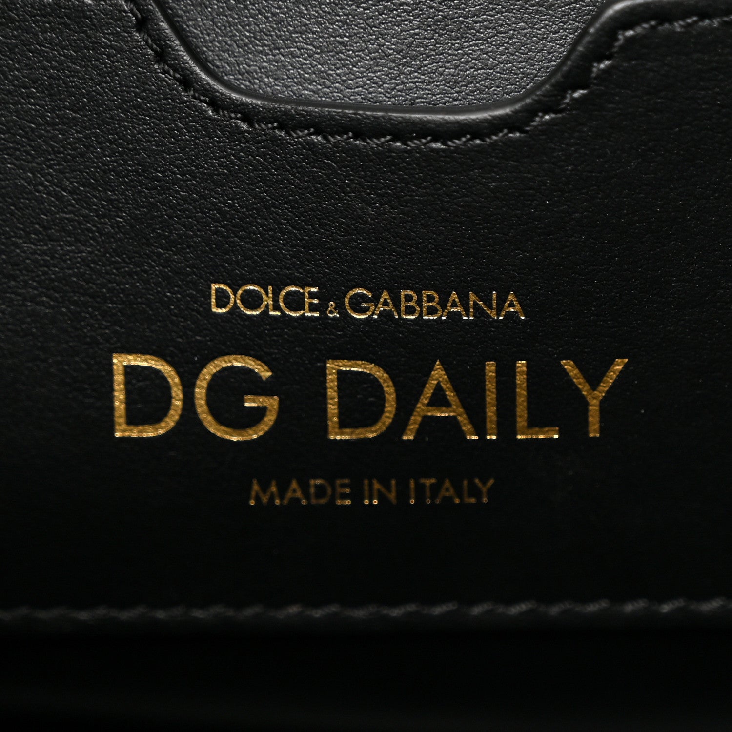 Dolce & Gabbana Calfskin Medium DG Daily Shopper Tote Black 6 of 12