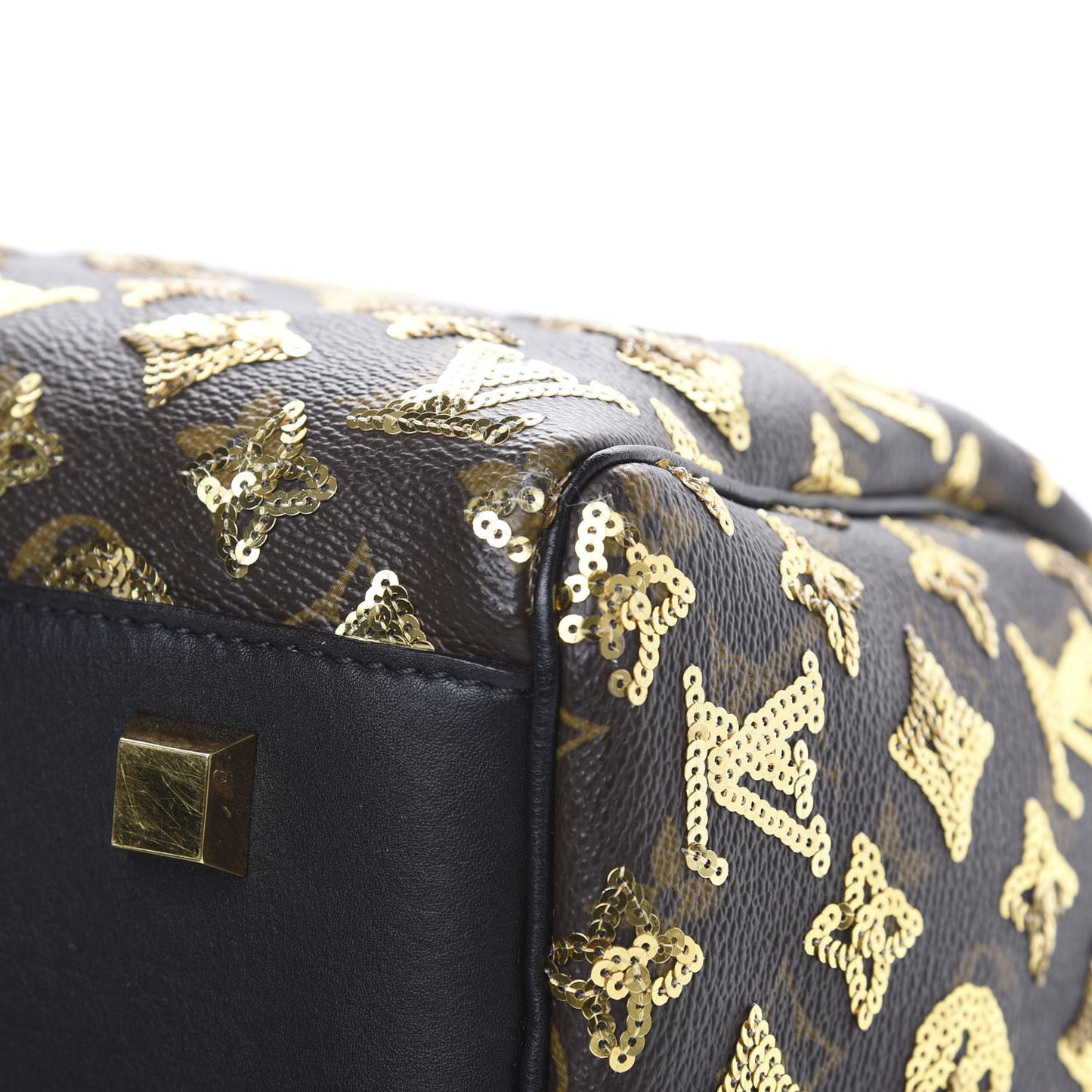 Monogram Sequins Eclipse Speedy 28 Gold