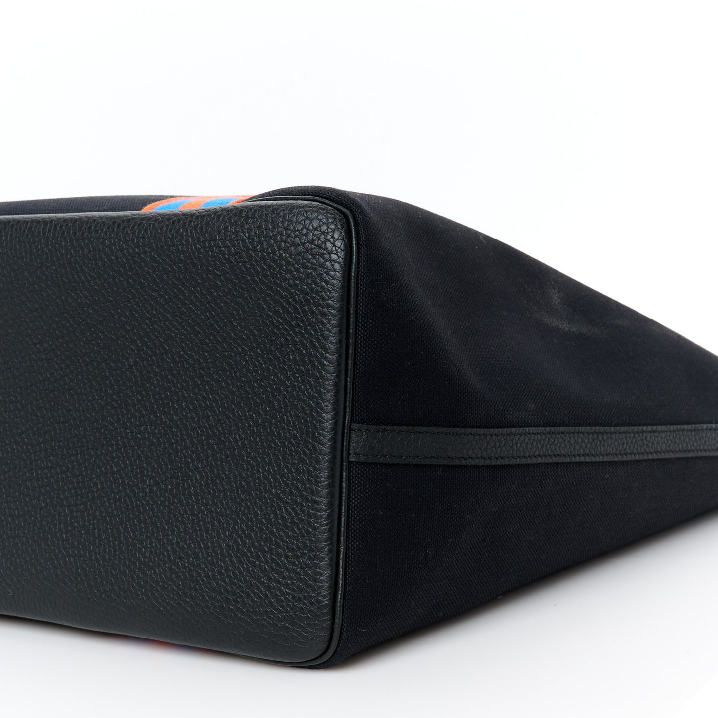 Canvas Taurillon Clemence Pursangle Tote