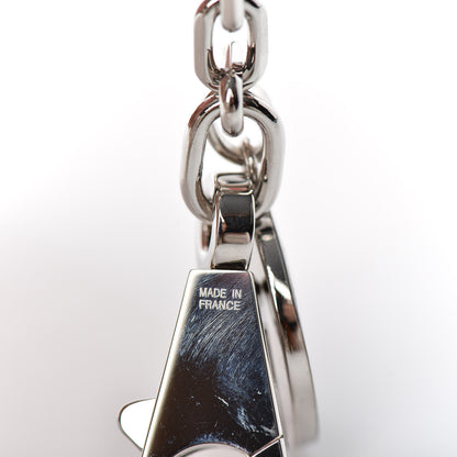 Hermes Palladium Breloque Bag Charm Silver 3 of 4