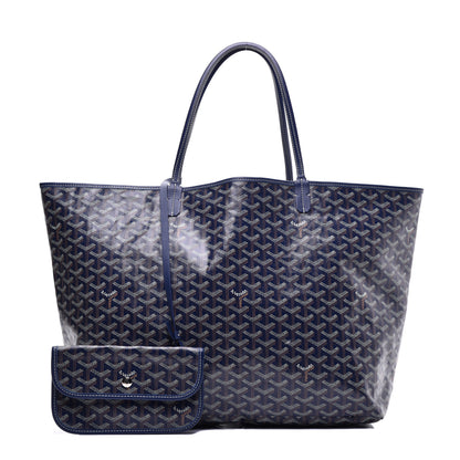 Goyard Goyardine Saint Louis GM Navy 1 of 7