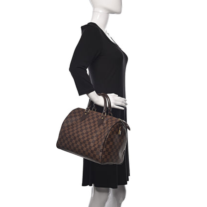 Louis Vuitton Damier Ebene Speedy 30 2 of 9