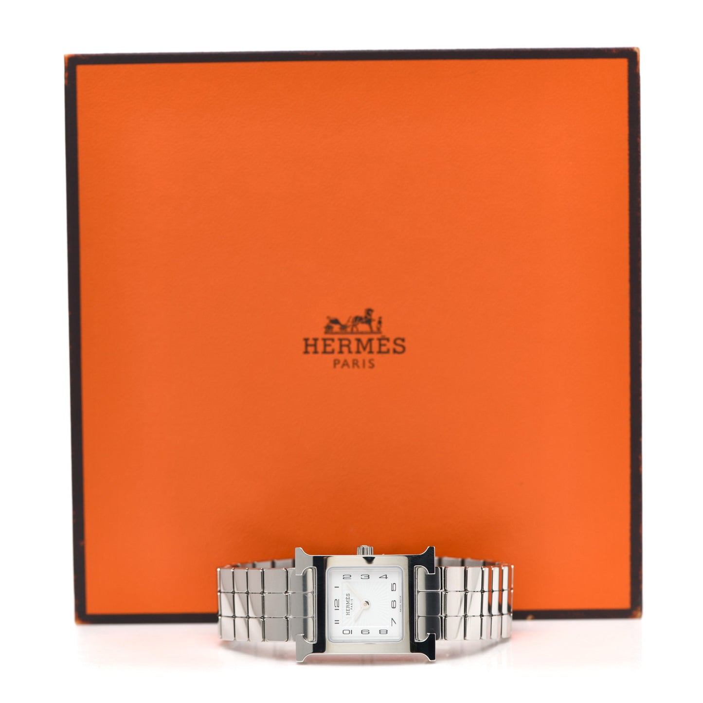 Stainless Steel 21mm Heure H Hour Quartz Watch