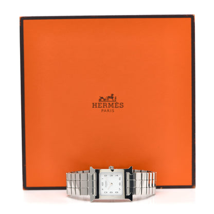 Hermes Stainless Steel 21mm Heure H Hour Quartz Watch 5 of 5