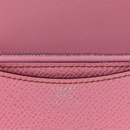 Hermes Epsom Constance Slim Wallet 5P Pink 6 of 8