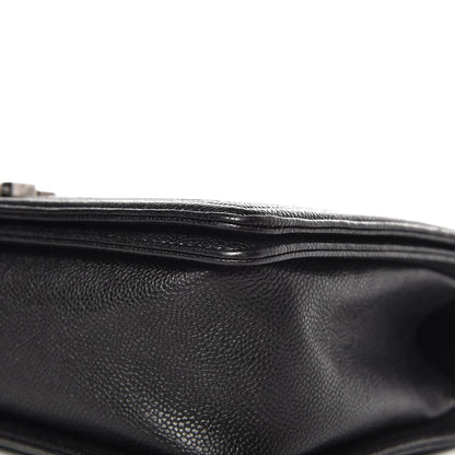 Chanel Caviar Quilted New Medium Boy Flap Black 9 of 10