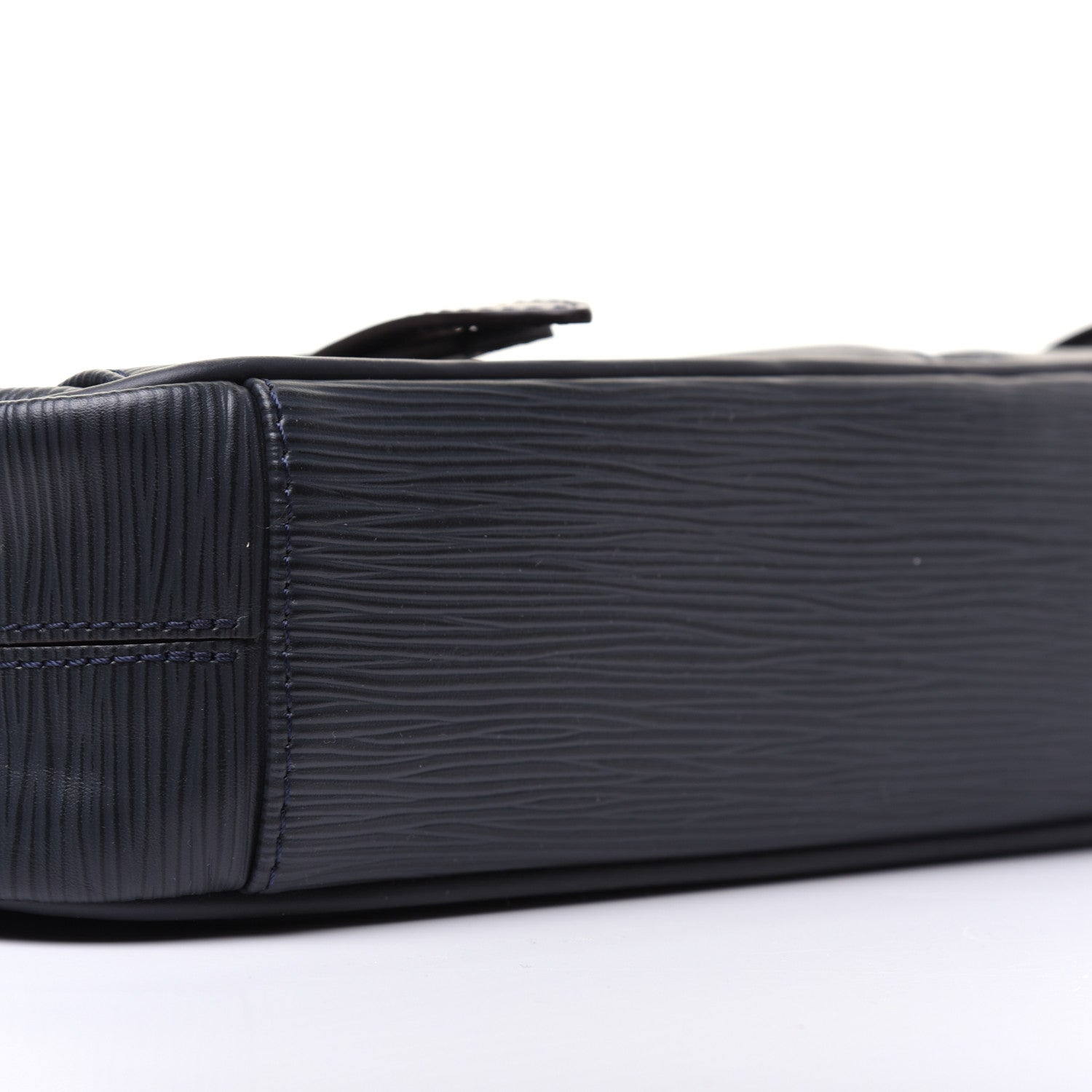 Louis Vuitton Epi Christopher Messenger Navy Stripes 6 of 16