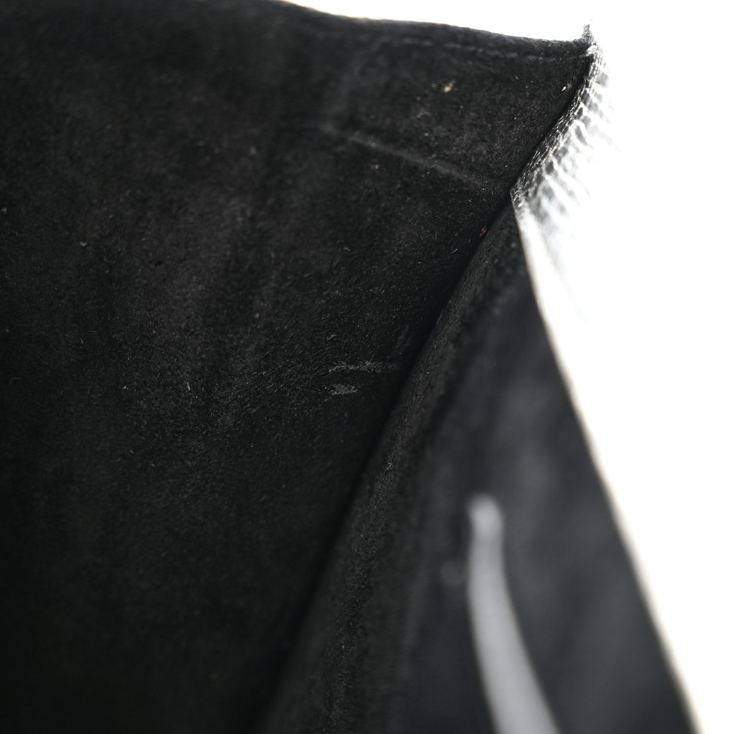 Saint Laurent Textured Metallic Calfskin Classic Monogram Cassandre Clutch Silver 8 of 16