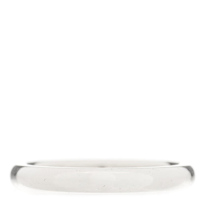 Tiffany Sterling Silver Diamond Elsa Peretti Band Ring 53 6.5 2 of 4