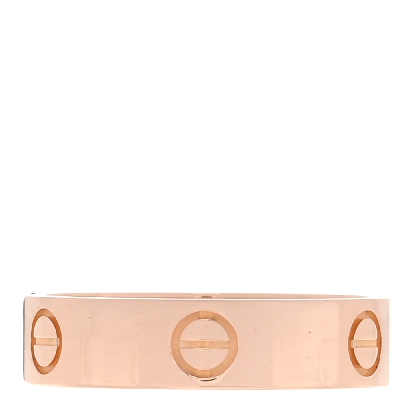 18K Pink Gold 5.5mm LOVE Ring 62 10