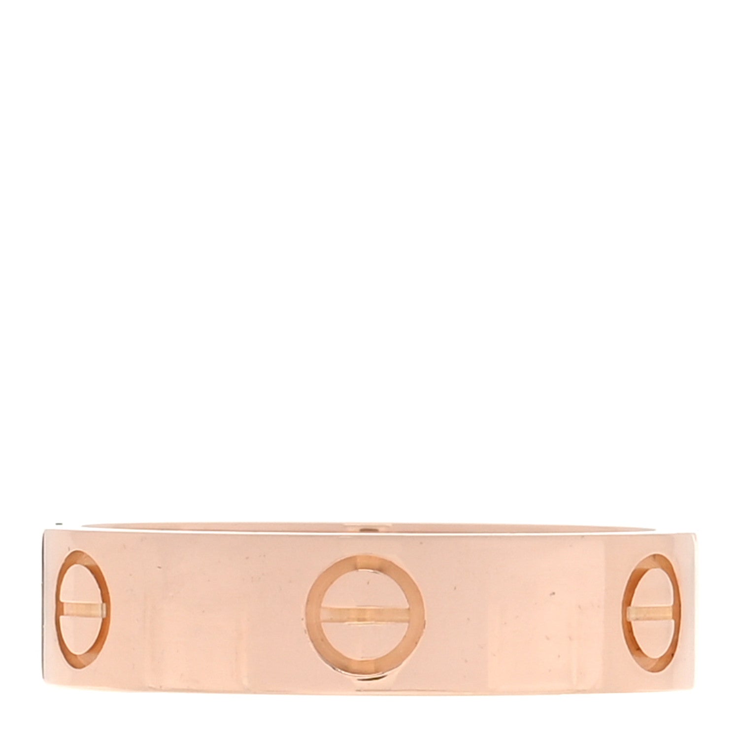 Cartier 18K Pink Gold 5.5mm LOVE Ring 62 10 1 of 5