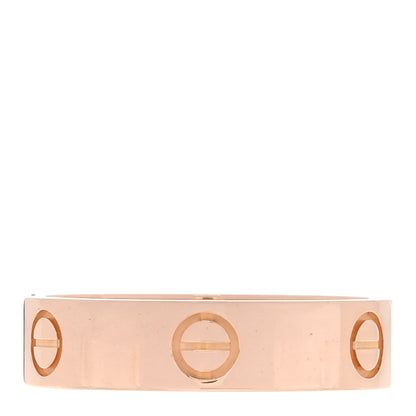 Cartier 18K Pink Gold 5.5mm LOVE Ring 62 10 1 of 5