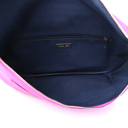 Chanel X PHARRELL WILLIAMS Lambskin Oversized Waist Belt Bag Fuchsia 5 of 9