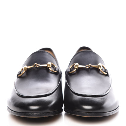 Gucci Calfskin Womens Jordaan Loafers 35 Black 2 of 10