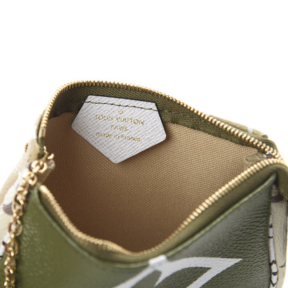 Louis Vuitton Monogram Giant Micro Pochette Accessories Kaki White 5 of 5