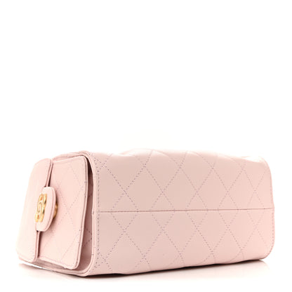 Chanel Caviar Quilted Mini Chanel 25 Handbag Light Pink 4 of 11