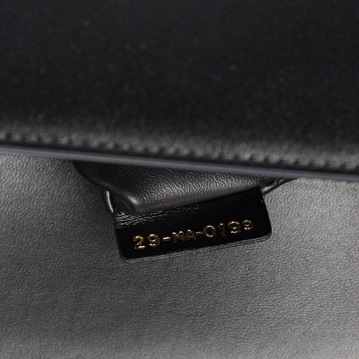 Smooth Calfskin 30 Montaigne Flap Bag Black