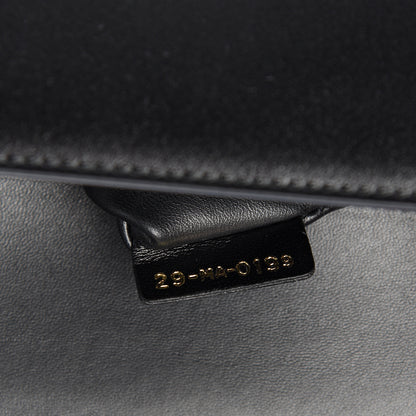 Christian Dior Smooth Calfskin 30 Montaigne Flap Bag Black 6 of 8