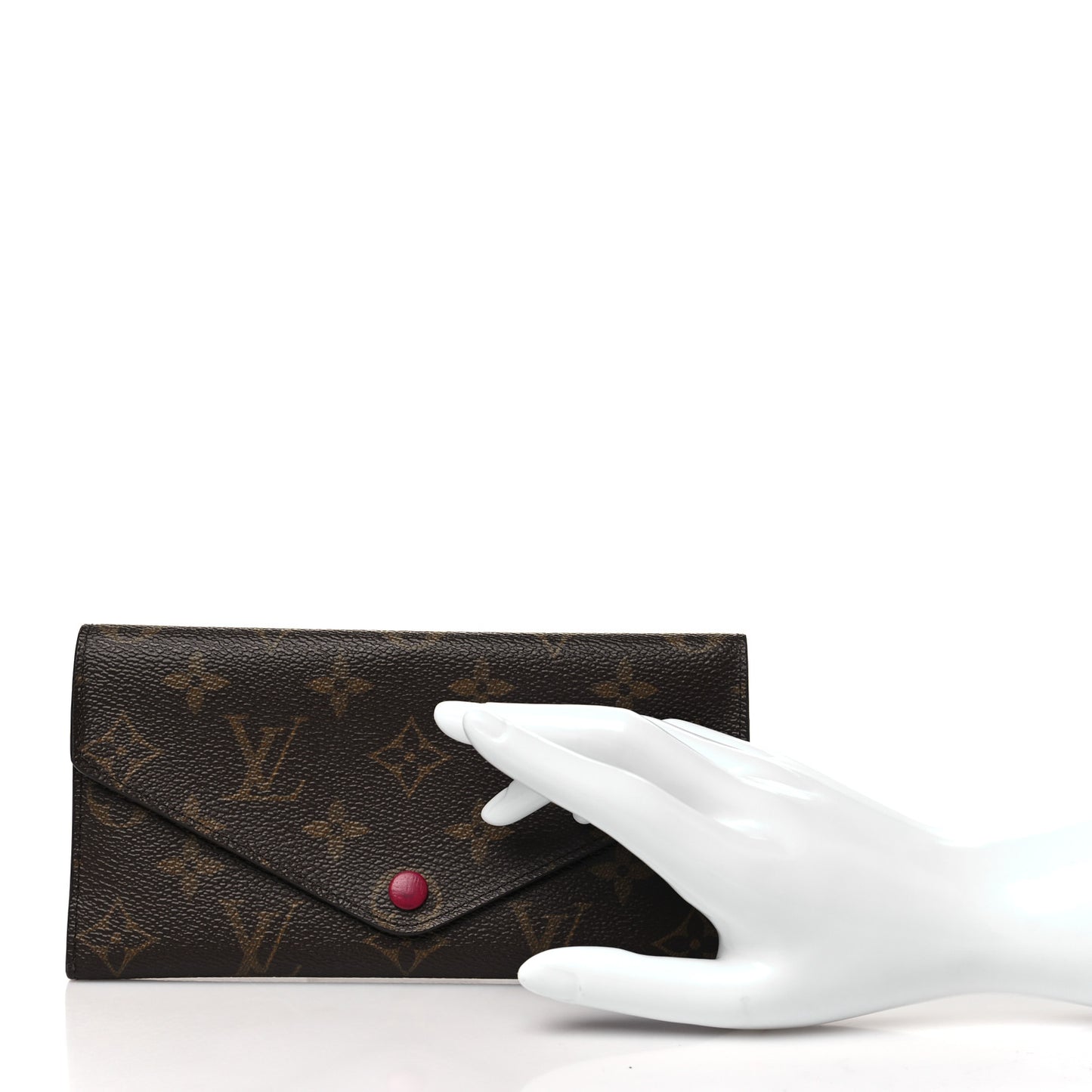 Monogram Josephine Wallet Fuchsia