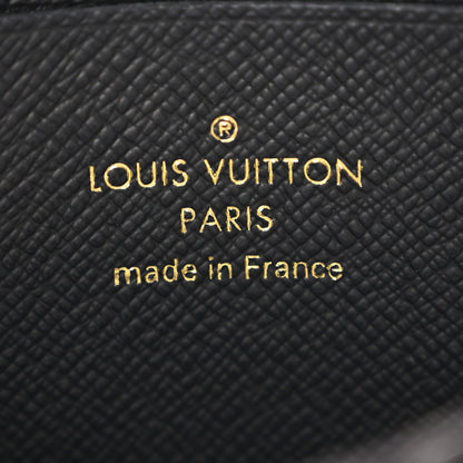 Louis Vuitton Monogram Giant Jungle Zippy Coin Purse Black 6 of 9