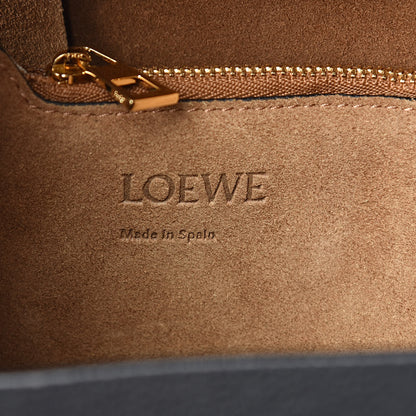 Loewe Grained Calfskin Large Gate Bag Pecan Black 6 of 9