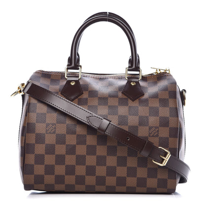 Louis Vuitton Damier Ebene Speedy Bandouliere 25 1 of 8