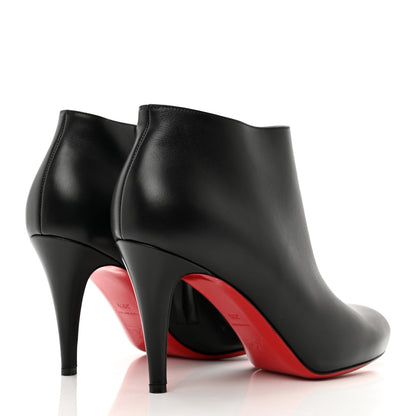 Christian Louboutin Calfskin Belle 85 Ankle Boots 39.5 Black 4 of 8