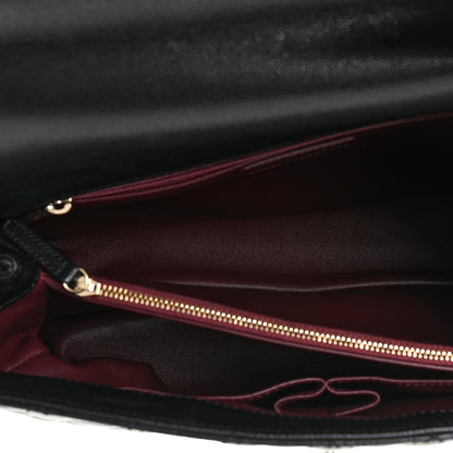 Chanel Caviar Quilted Medium Coco Handle Flap Black 6 of 17