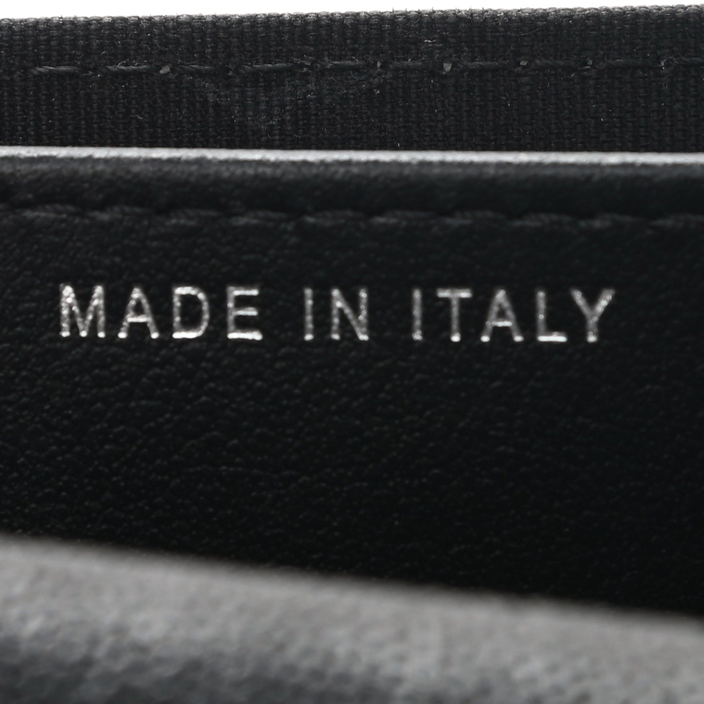 Caviar Quilted Compact Boy Wallet Black