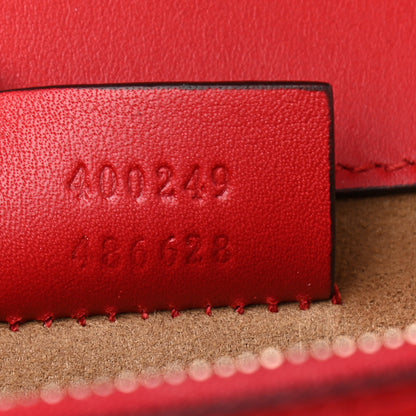 Gucci GG Supreme Monogram Arabesque Small Dionysus Shoulder Bag Hibiscus Red 8 of 10