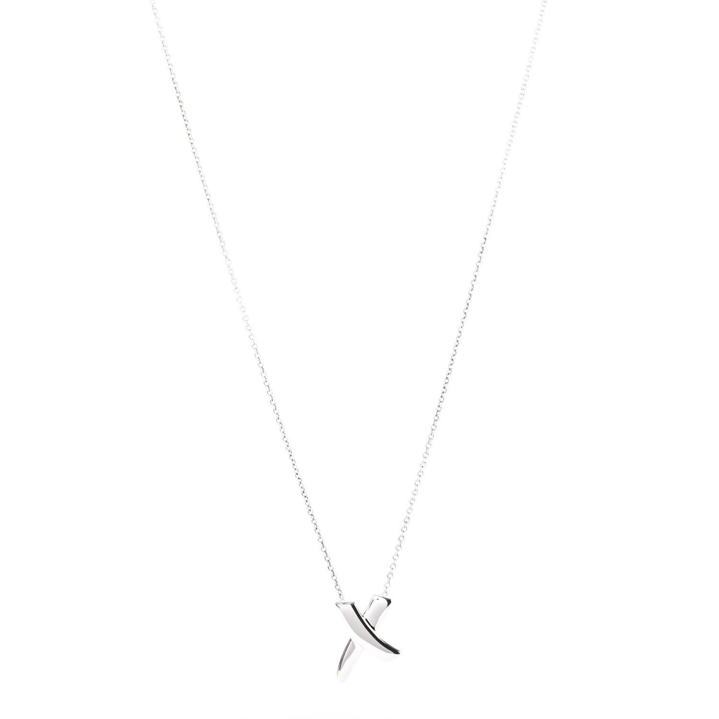 Sterling Silver Paloma Picasso Graffiti X Pendant Necklace