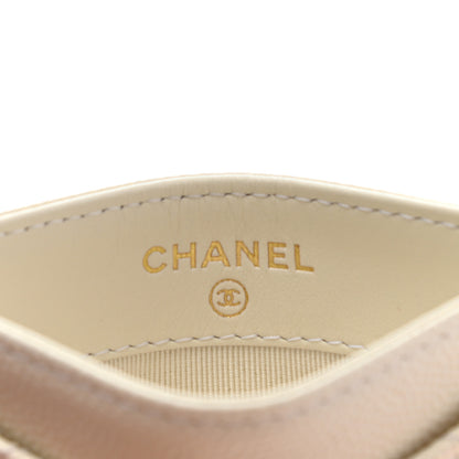 Chanel Caviar Quilted Card Holder White 6 of 8